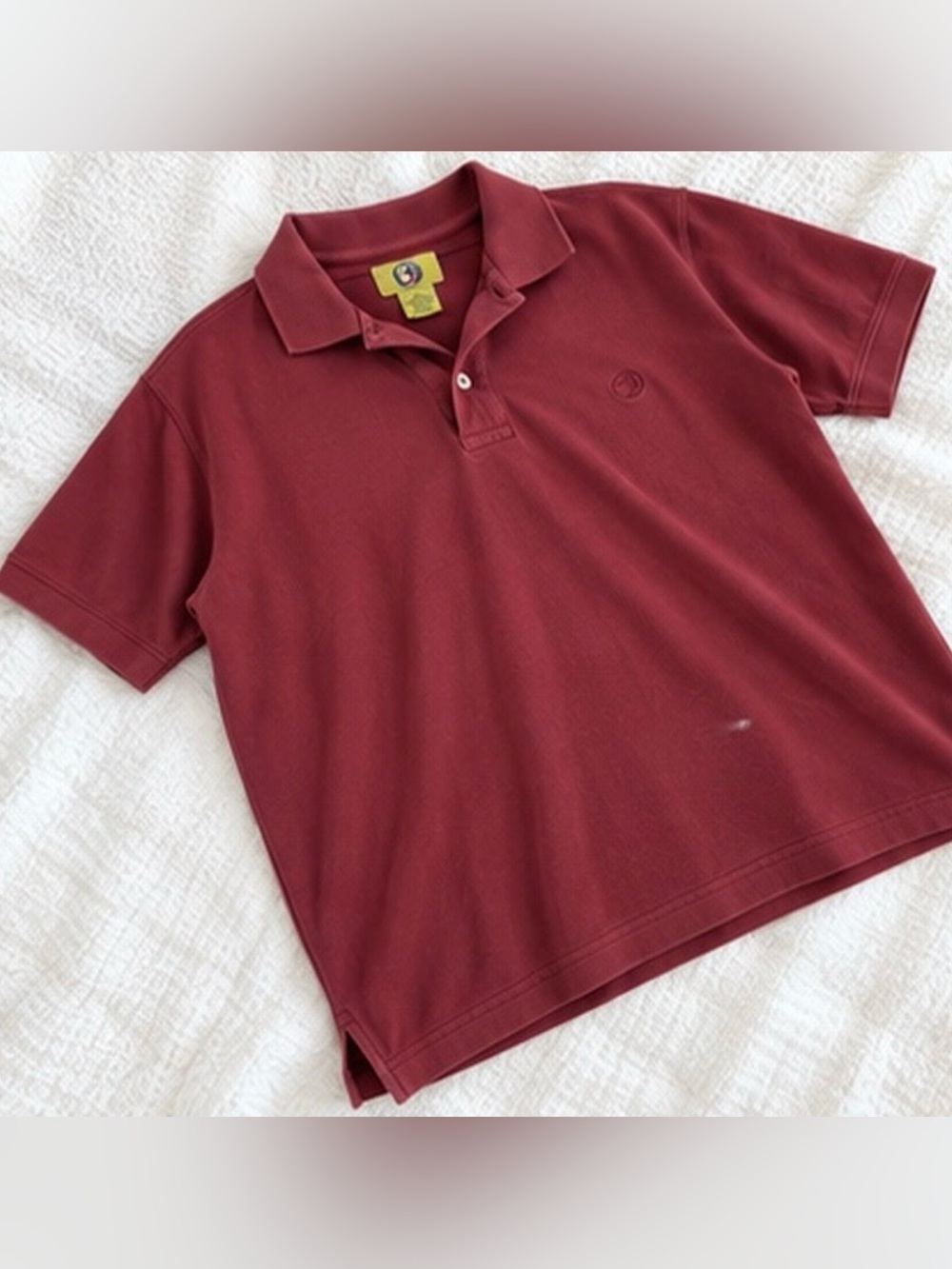 Vintage Duck Head Burgundy Polo. Large